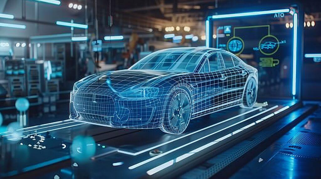 Advancements in Artificial Intelligence and Machine Learning are transforming to automotive car assembly plant, car manufacturing process